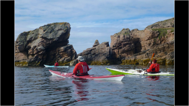 East Coast of Tanera Beg Sea Kayak Summer Isles North West Highlands