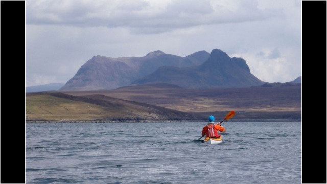 Stac Pollaidh from Badentarbat Bay Sea Kayak Summer Isles North West Highlands