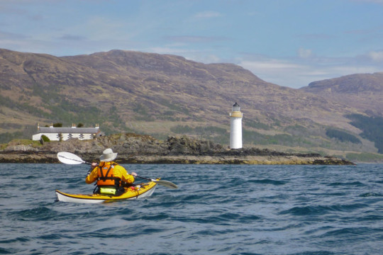 Sea Kayak Sound of Sleat Ornsay Lighthouse