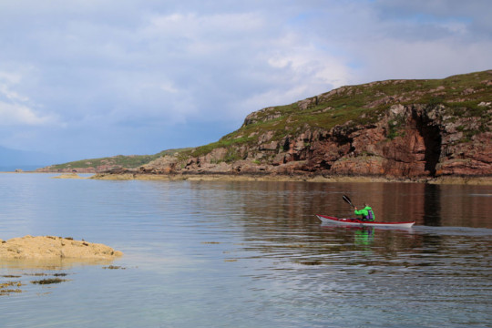Eilean Mor in Loch Torridon, Applecross Peninsula Sea Kayak Applecross Peninsula