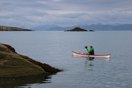 Skye and Raasay from Applecross Peninsula Sea Kayak Applecross Peninsula