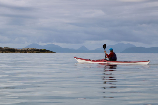 Skye from Applecross Peninsula Sea Kayak Applecross Peninsula