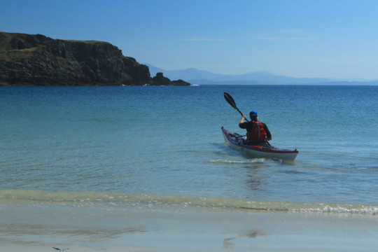 Camas Daraich Beach, Point of Sleat Sea Kayak Skye Point of Sleat Beach