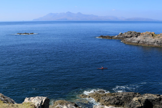Rum from Point of Sleat Sea Kayak Skye Point of Sleat