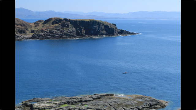 Entering Camas Daraich, Point of Sleat Sea Kayak Skye Point of Sleat