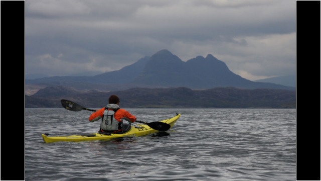 Suilven from Rubha Coigeach Sea Kayak Rubha Coigeach