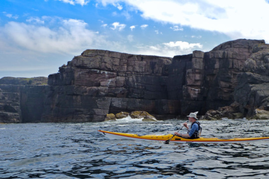 Cliffs at Rubha Coigeach Sea Kayak Rubha Coigeach
