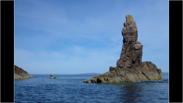 Sea Stack, East Coast of Rubha Coigeach Sea Kayak Rubha Coigeach