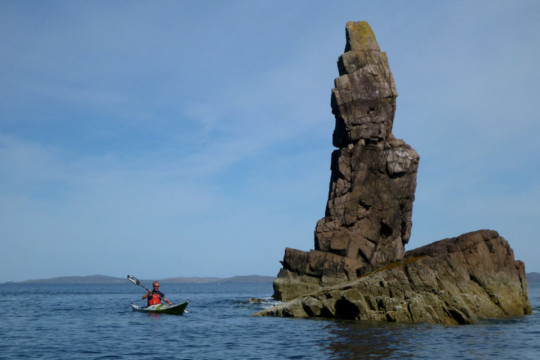 Sea Stack, East Coast of Rubha Coigeach Sea Kayak Rubha Coigeach Stack