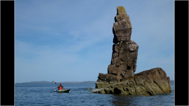 Sea Stack, East Coast of Rubha Coigeach Sea Kayak Rubha Coigeach Stack