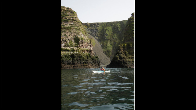 Coastline near Aberdour Bay Sea Kayak Troup Head