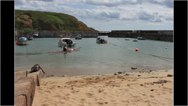 Port Errol Harbour Sea Kayak Bullers of Buchan Port Errol