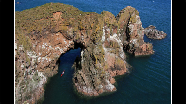 Arch near Bullers of Buchan Sea Kayak Bullers of Buchan