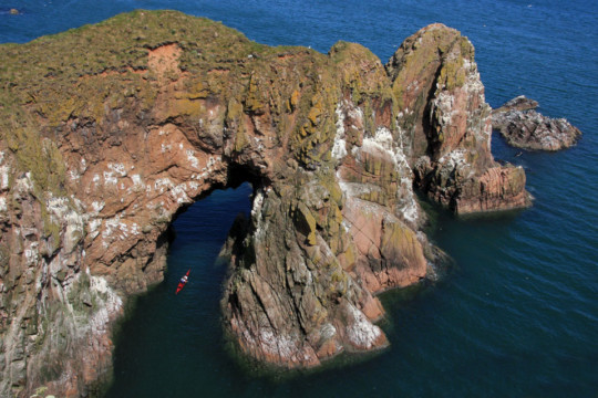 Arch near Bullers of Buchan Sea Kayak Bullers of Buchan