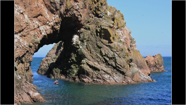 Arch near Bullers of Buchan Sea Kayak Bullers of Buchan