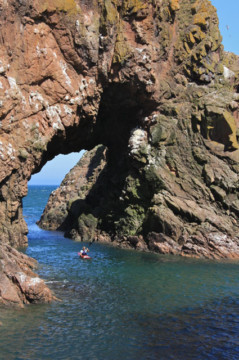 Arch near Bullers of Buchan Sea Kayak Bullers of Buchan