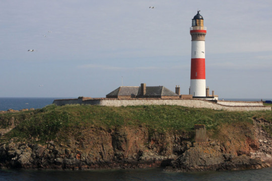 Buchan Ness Lighthouse Bullers of Buchan Buchan Ness Lighthouse