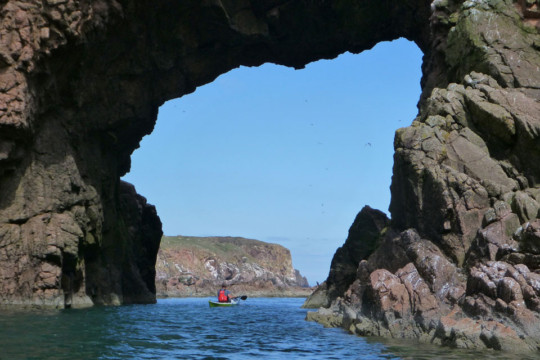 Arch near Bullers of Buchan Sea Kayak Bullers of Buchan
