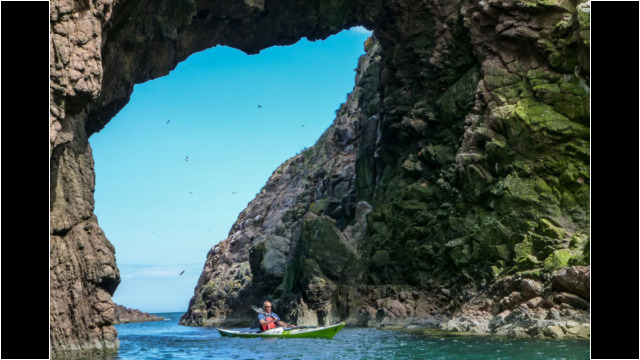 Arch near Bullers of Buchan Sea Kayak Bullers of Buchan