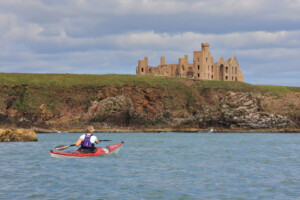 Slains Castle Sea Kayak Bullers of Buchan Slains Castle