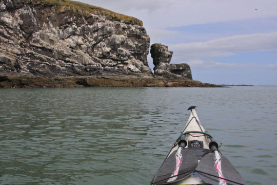 Coastline north of Collieston Sea Kayak Port Errol to Collieston
