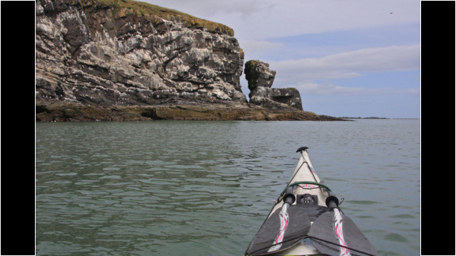 Coastline north of Collieston Sea Kayak Port Errol to Collieston