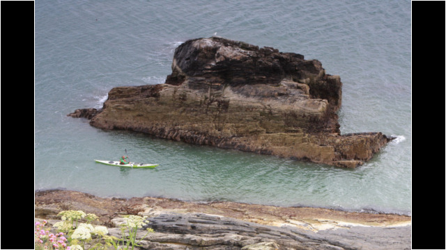 Collieston coastline Sea Kayak Port Errol to Collieston