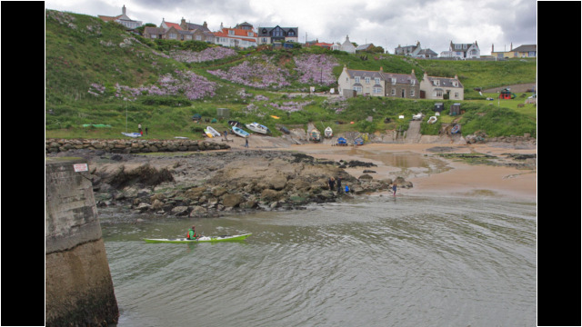 Collieston Harbour Sea Kayak Port Errol to Collieston