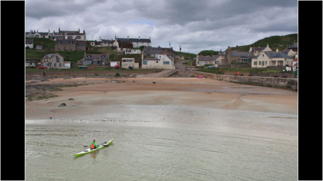 Collieston Harbour Sea Kayak Port Errol to Collieston