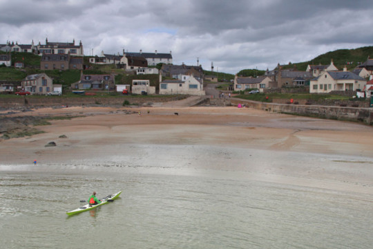 Collieston Harbour Sea Kayak Port Errol to Collieston