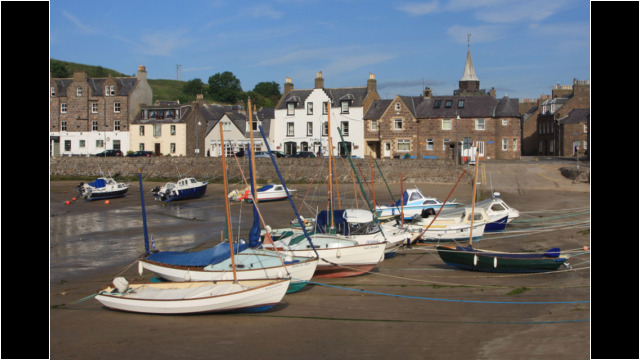 Stonehaven harbour Sea Kayak Cove to Stonehaven