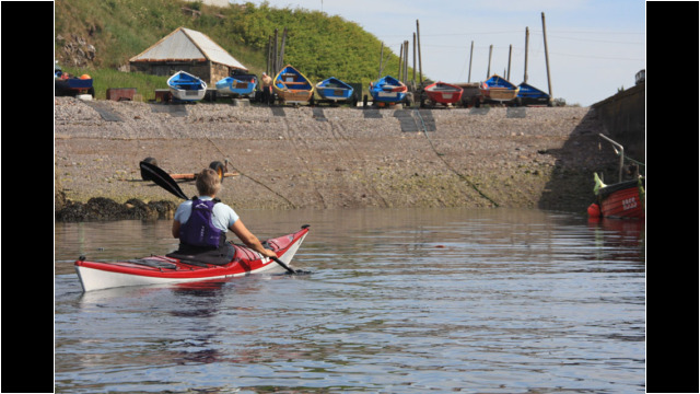 Landing at Cove Sea Kayak Cove to Stonehaven
