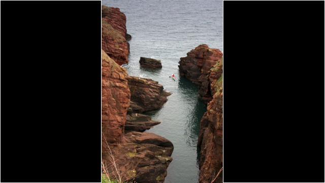 Arbroath geos Sea Kayak Scurdie Ness Arbroath