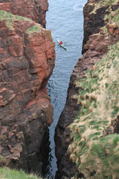 Arbroath cliffs Sea Kayak Scurdie Ness Arbroath