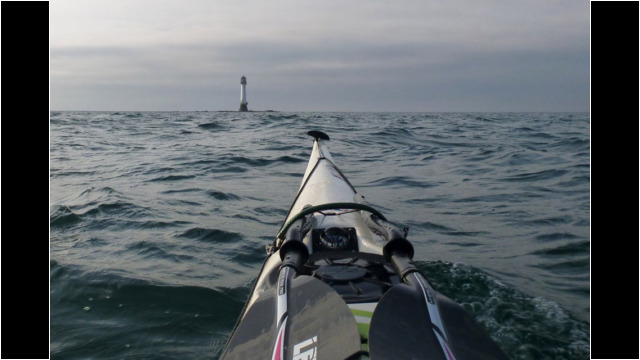 Approaching Bell Rock Sea Kayak Bell Rock