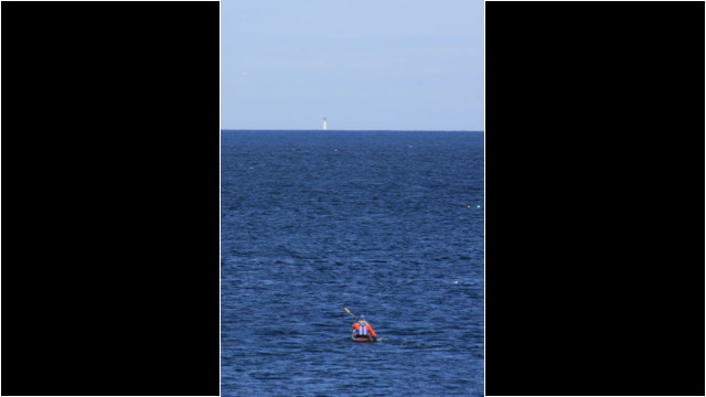 Heading out to Bell Rock Sea Kayak Bell Rock