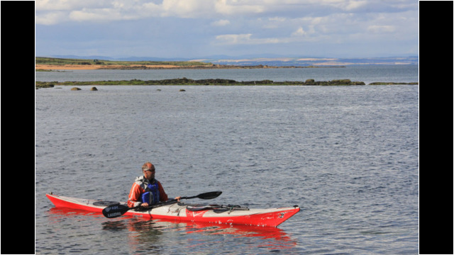 Looking north from Kingsbarns Sea Kayak St Andrews Kingsbarns