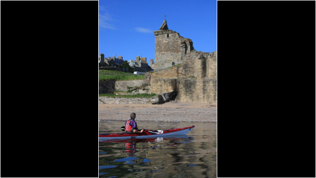 St Andrews Sea Kayak St Andrews cathedral
