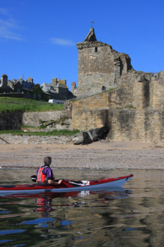 St Andrews Sea Kayak St Andrews cathedral