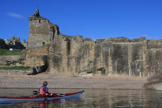 St Andrews Sea Kayak St Andrews cathedral