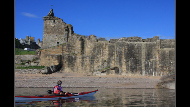 St Andrews Sea Kayak St Andrews cathedral