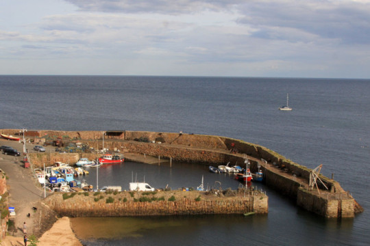 Crail harbour Sea Kayak Fife Ness Crail