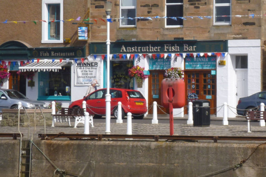 Anstruther Fish Bar Sea Kayak Fife Ness Anstruther