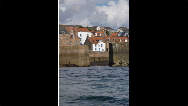 Crail harbour entrance Fife Ness Crail