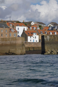 Crail harbour entrance Fife Ness Crail