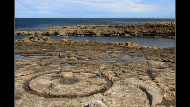 The beacon construction yard Sea Kayak Fife Ness