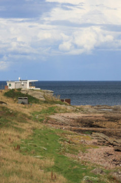 Fife Ness, Bell Rock just visible Fife Ness