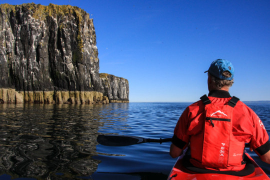 West coast of Isle of May Sea Kayak Isle of May