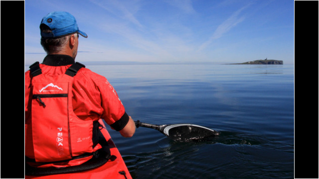 Crossing to Isle of May Sea Kayak Isle of May