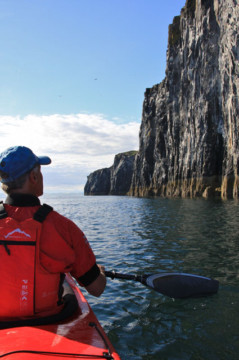 West coast cliffs Sea Kayak Isle of May